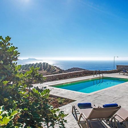 Tranquil Sea View Villa With Private Pool, Just 2Km From The Beach! Agia Galini Eksteriør billede