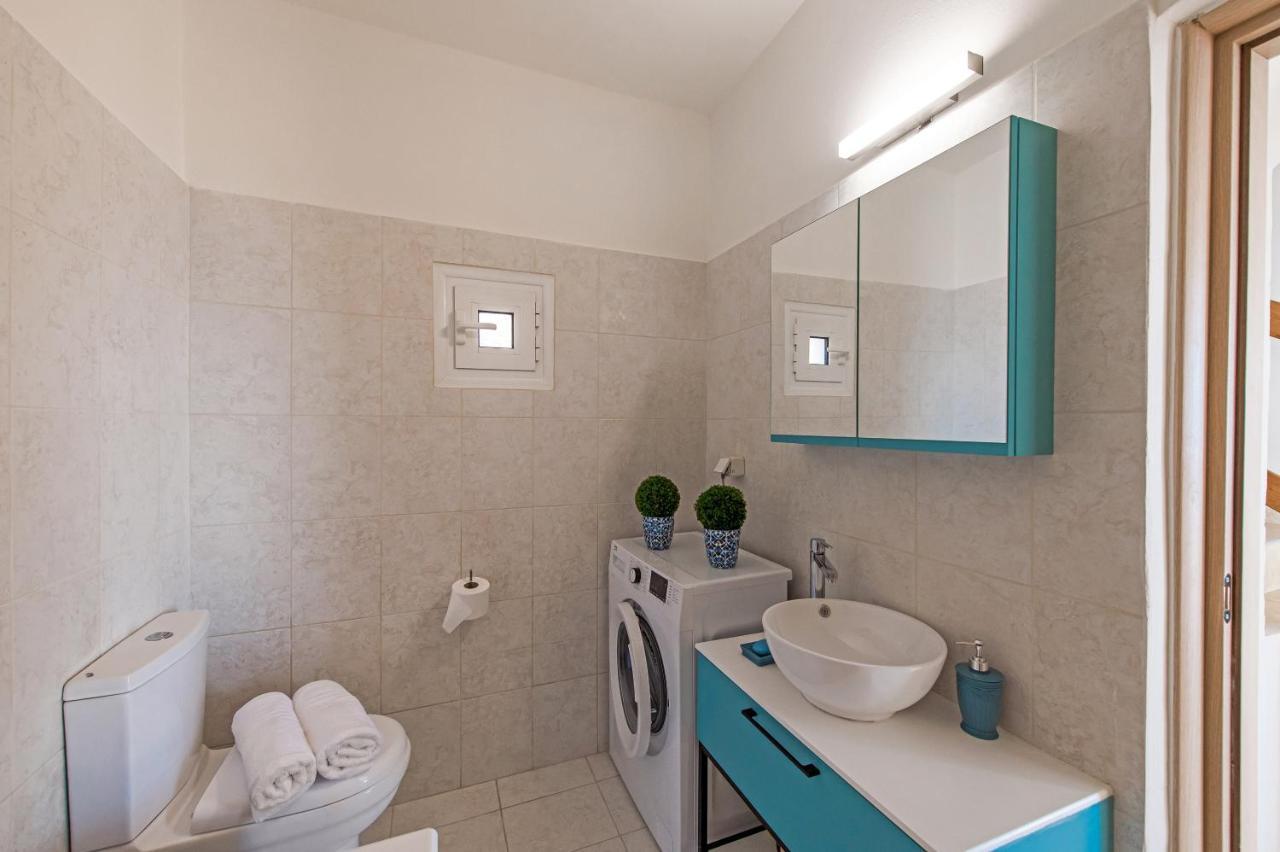 Tranquil Sea View Villa With Private Pool, Just 2Km From The Beach! Agia Galini Eksteriør billede